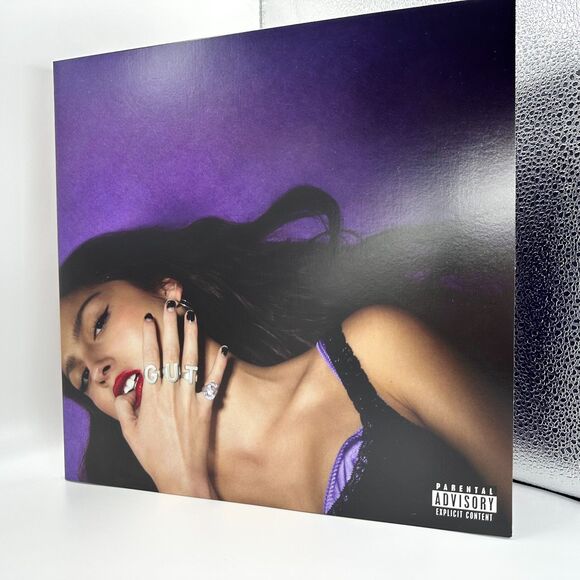 Olivia Rodrigo GUTS Limited Edition Purple Vinyl Opened Never Played - Picture 1 of 5